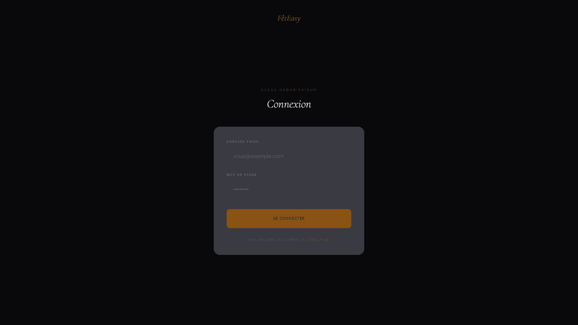 FêteEasy – capture 5