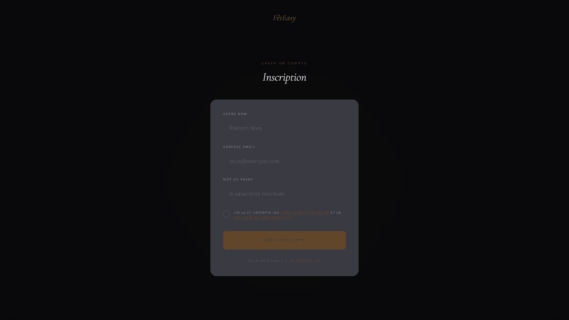 FêteEasy – capture 6